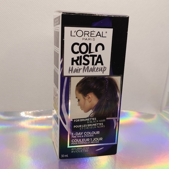 L'Oreal Purple Colorista Hair Makeup - Picture 2 of 4